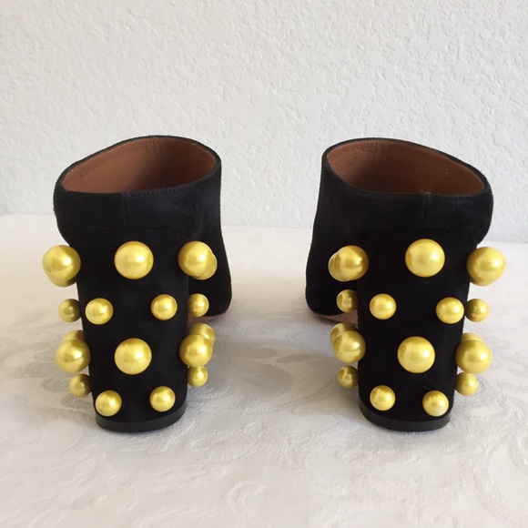 Givenchy Paris Pearl studded Mule Sandal - Picture 3 of 11